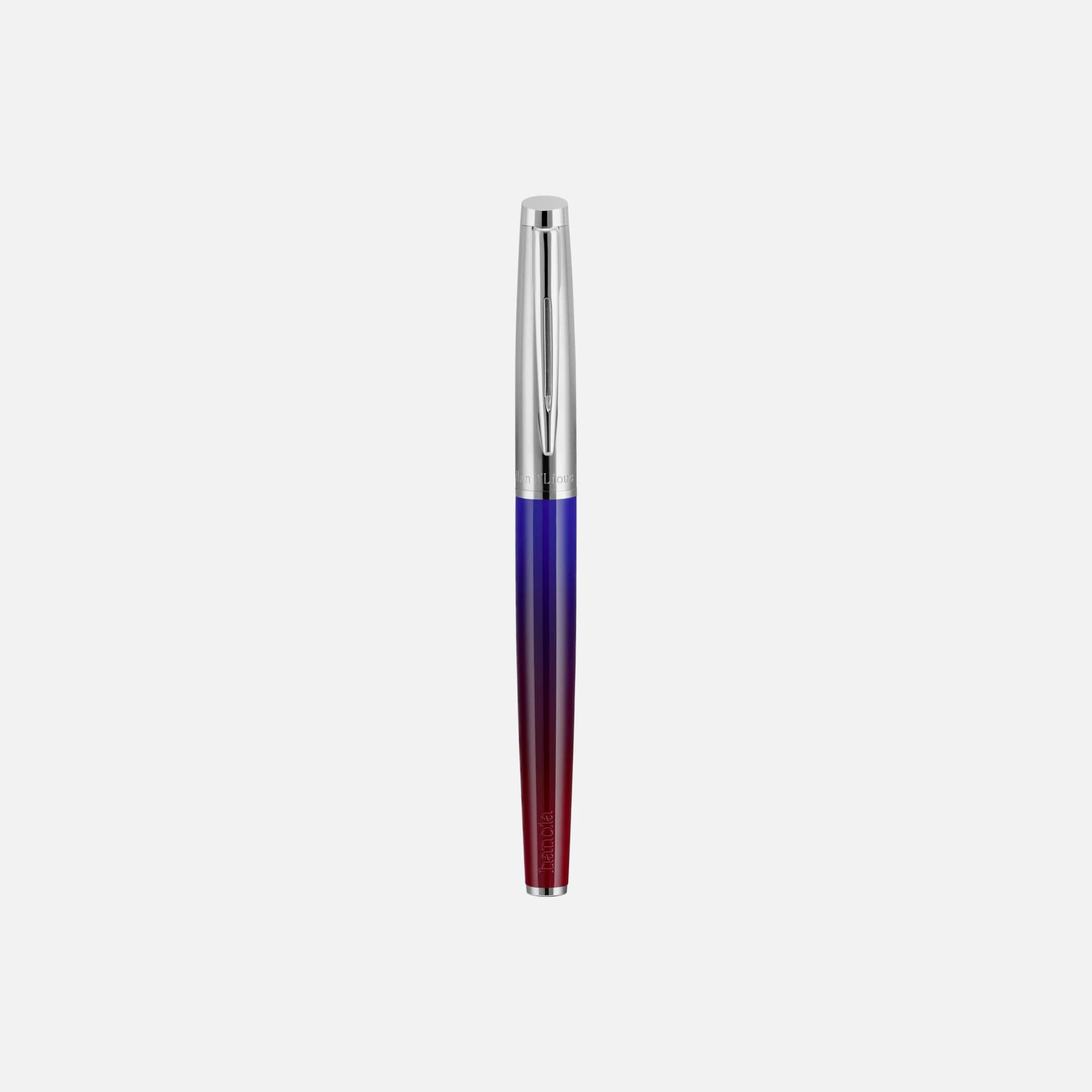 Moonbow Ballpoint Pen | Blue Gradient Metal Lacquer