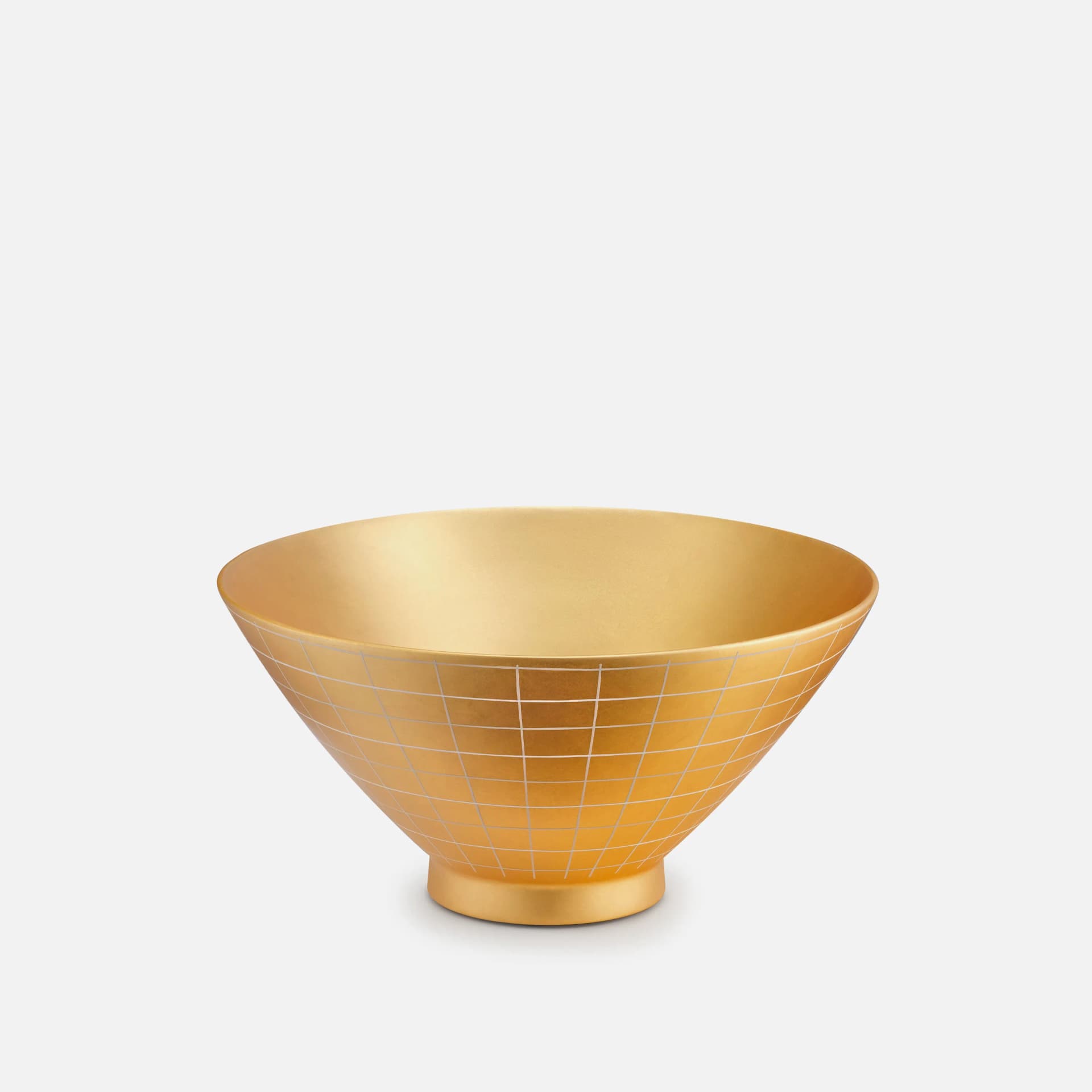 Aurify Large Bowl | 24K Gold Leaf and Hand-Painted Lacquer