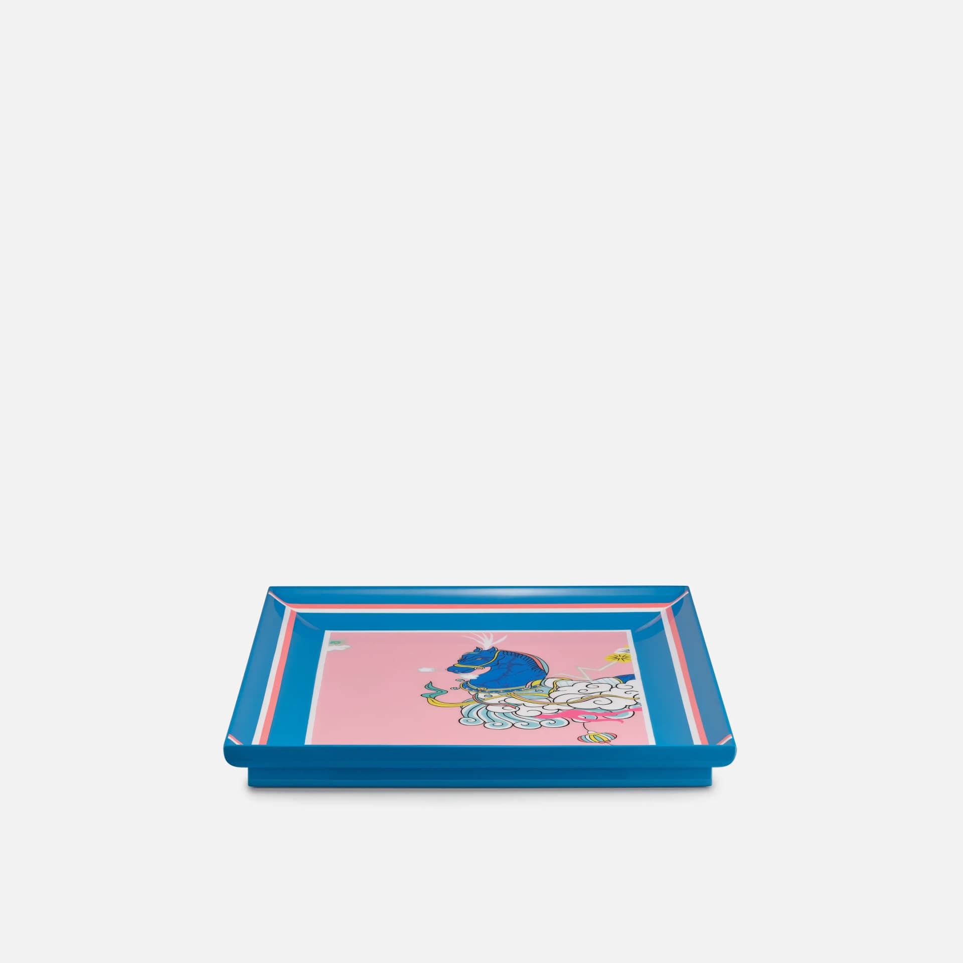Reverie Rectangular Tray Large | Hand-Painted Lacquer