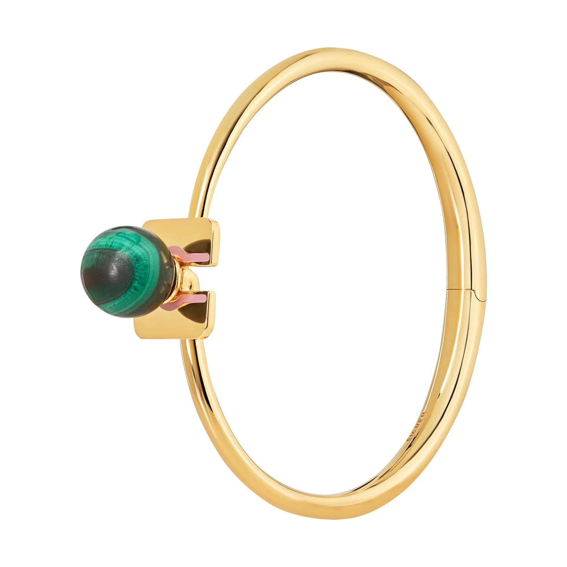 Solar Bracelet | 18K Gold-Plated Brass and Gemstone