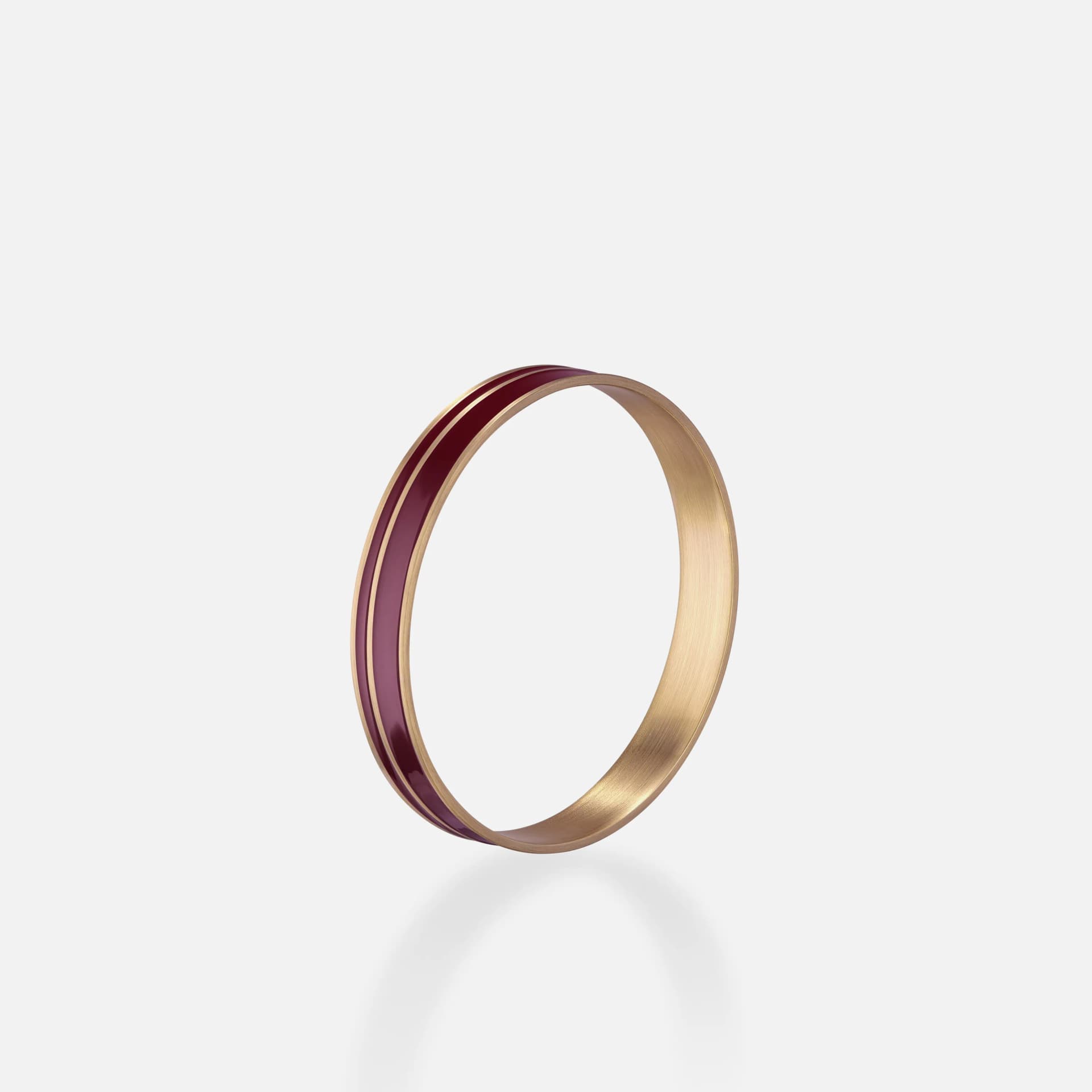 Tangerine Slim Bracelet | Brass and Haute Laque