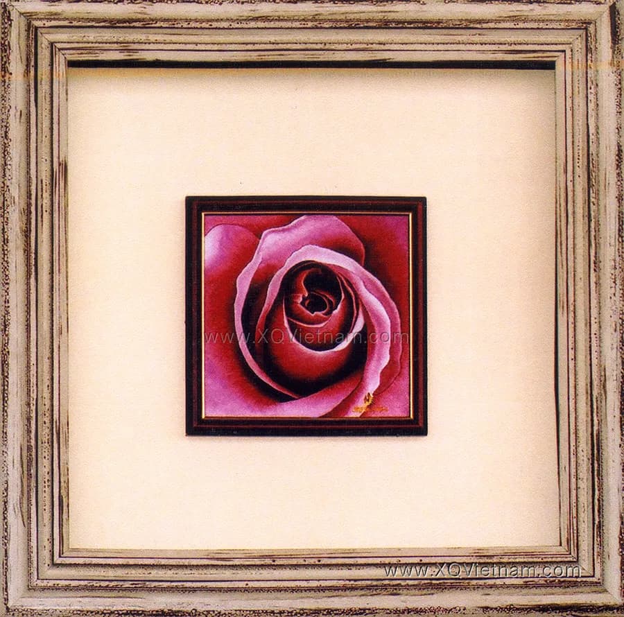 Radiant 13 | Hand-Embroidered Silk Art | 35x35 cm