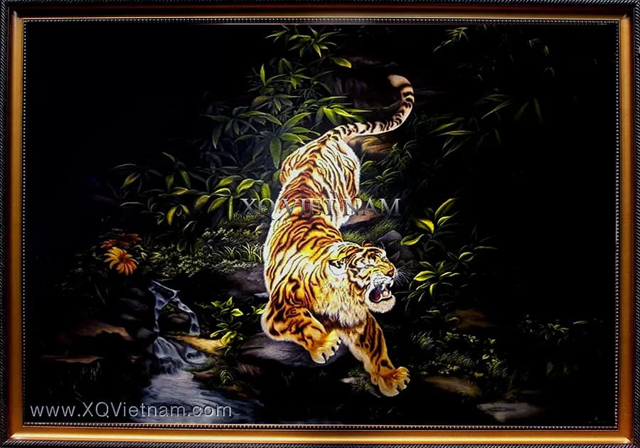 Hero Spirit | Hand-Embroidered Silk Art | 175x245 cm